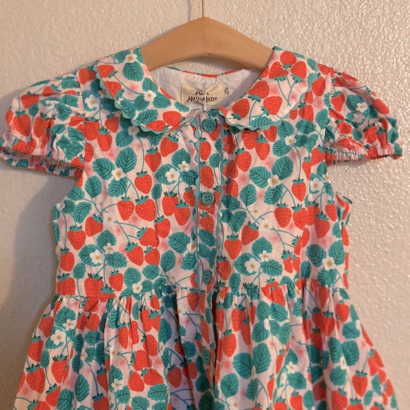 Little Miss Marmalade Vintage "Love You Berry Much" Nellie Dress Size 14 - Picture 3 of 11